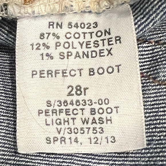 GAP 1969 Perfect Bootcut Frayed Hem Jeans Size 28 Women’s - Picture 6 of 6